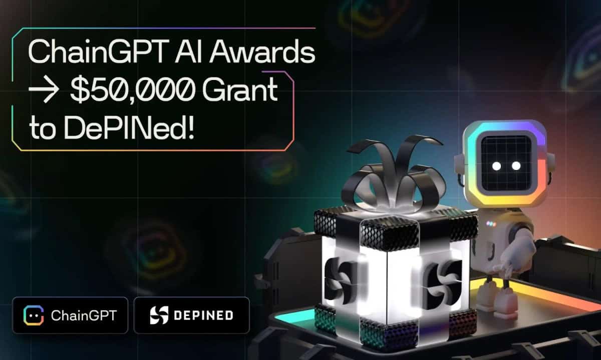 ChainGPT grants ,000 to DePINed for using ChainGPT\